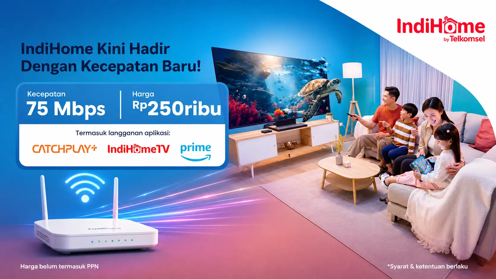 New 75 Mbps